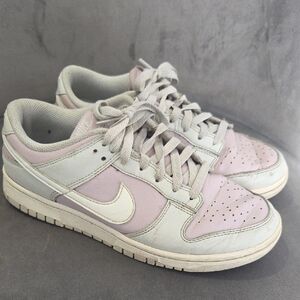 Nike Women's Light Purple and White Dunks